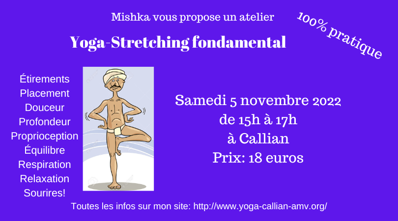Yoga stretching fondamental
